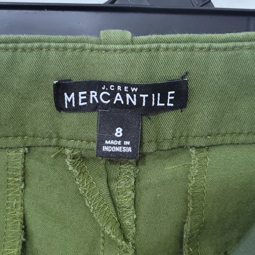 J. Crew Mercantile Effortless Slim Crop Chino Pants Women's 8 - Picture 3 of 6